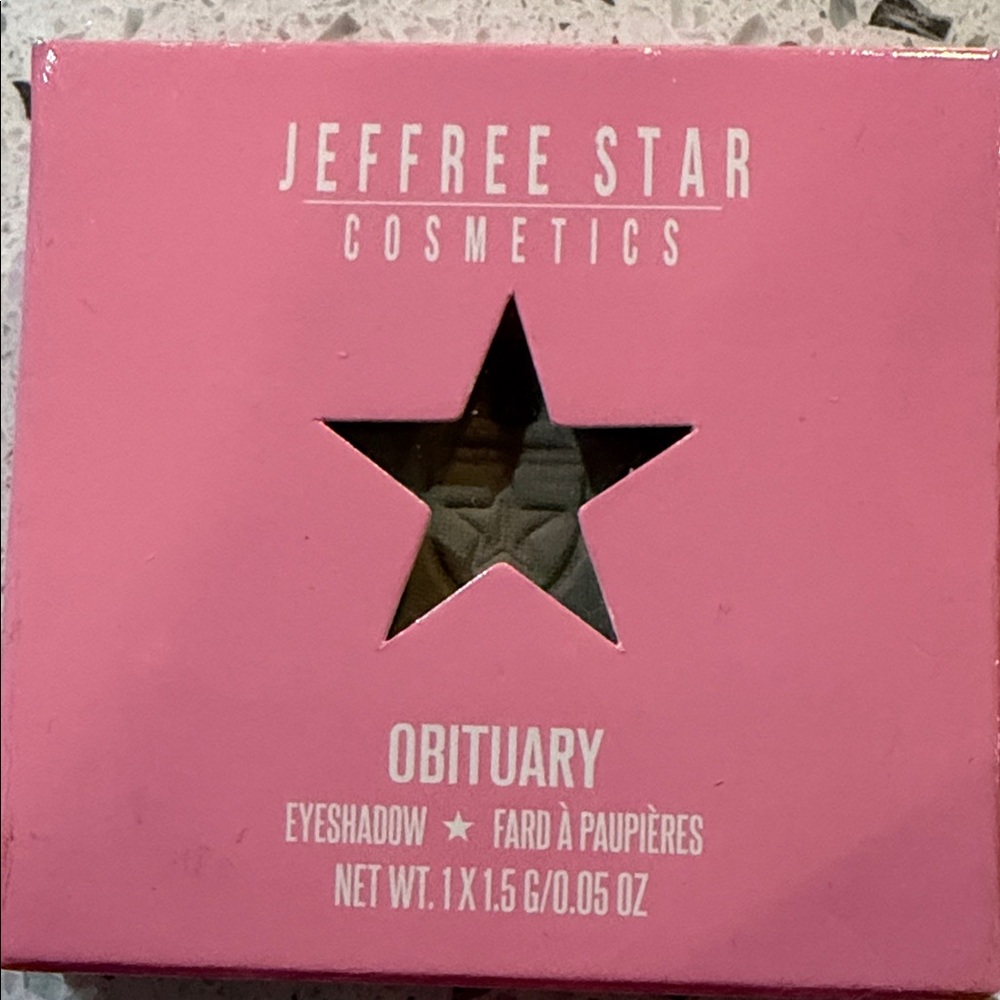 Jeffree Star Obituary Eyeshadow - soft gray
